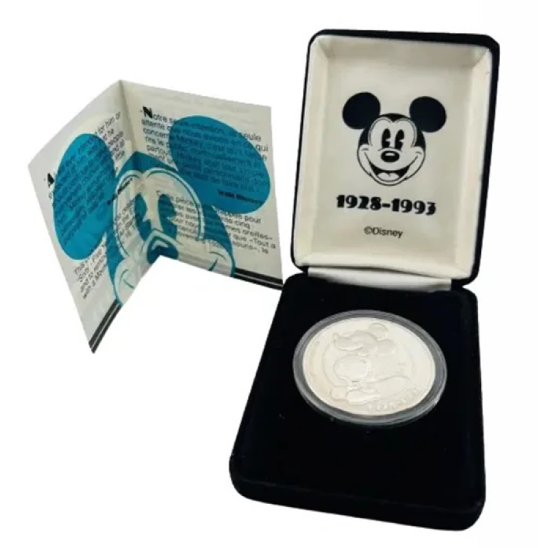 1993 (1928-) - Liberty Mint - Mickey Mouse 65th Anniversary - 1 oz